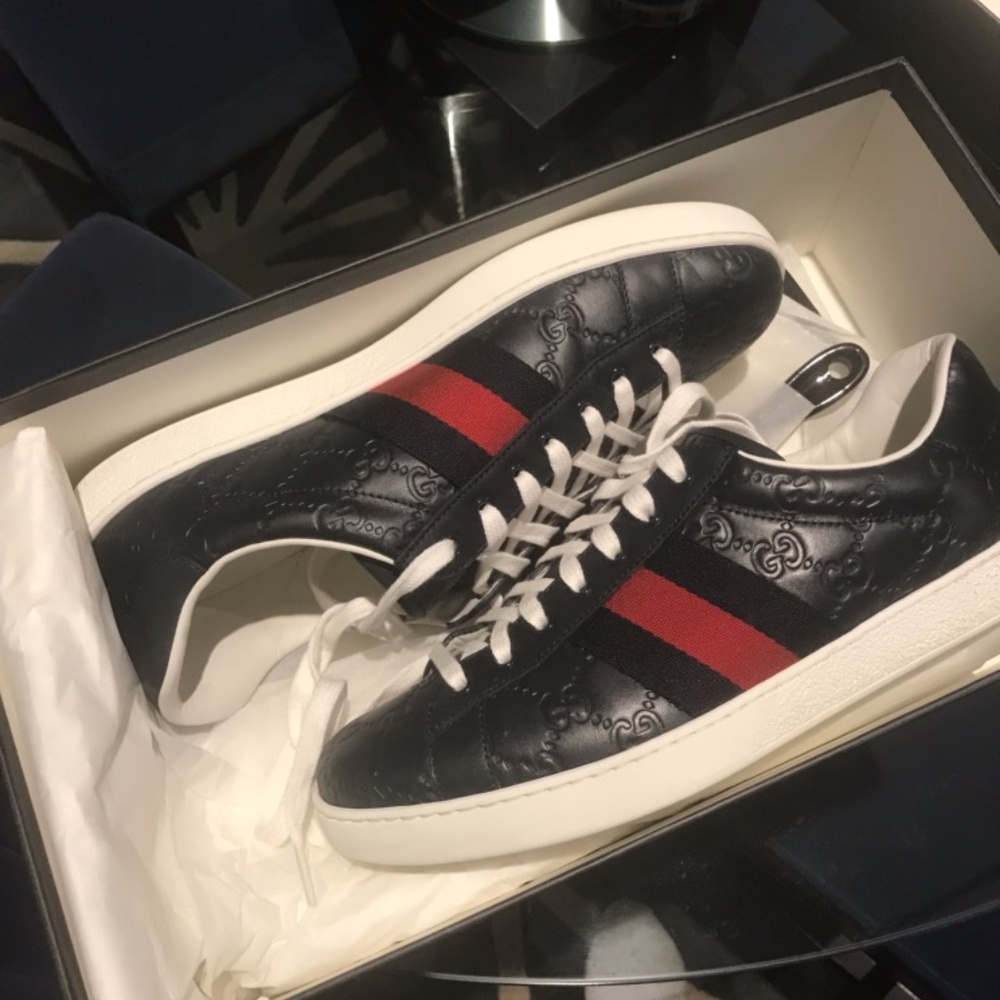 Gucci Black Sneakers